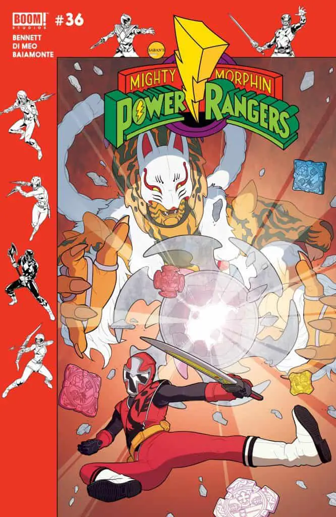 MIGHTY MORPHIN POWER RANGERS #36 - Preorder Cover