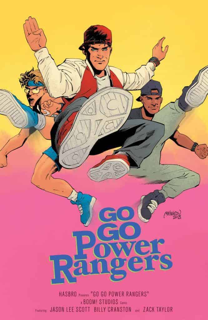 Saban's Go Go Power Rangers #18 - Homage Incentive Cover