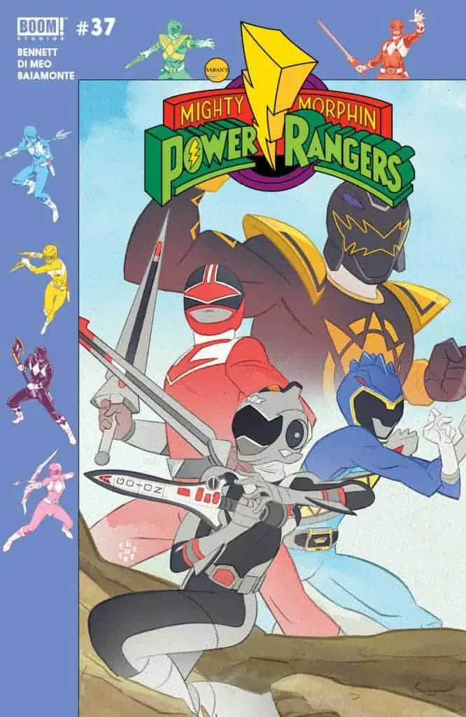 MIGHTY MORPHIN POWER RANGERS #37 - Preorder Cover