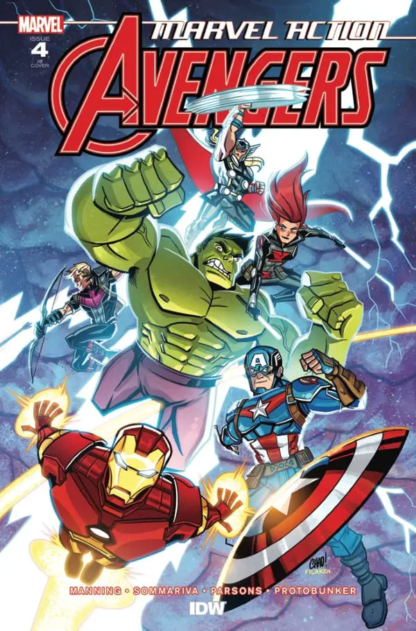 Marvel Action: Avengers #4 - Retailer Incentive