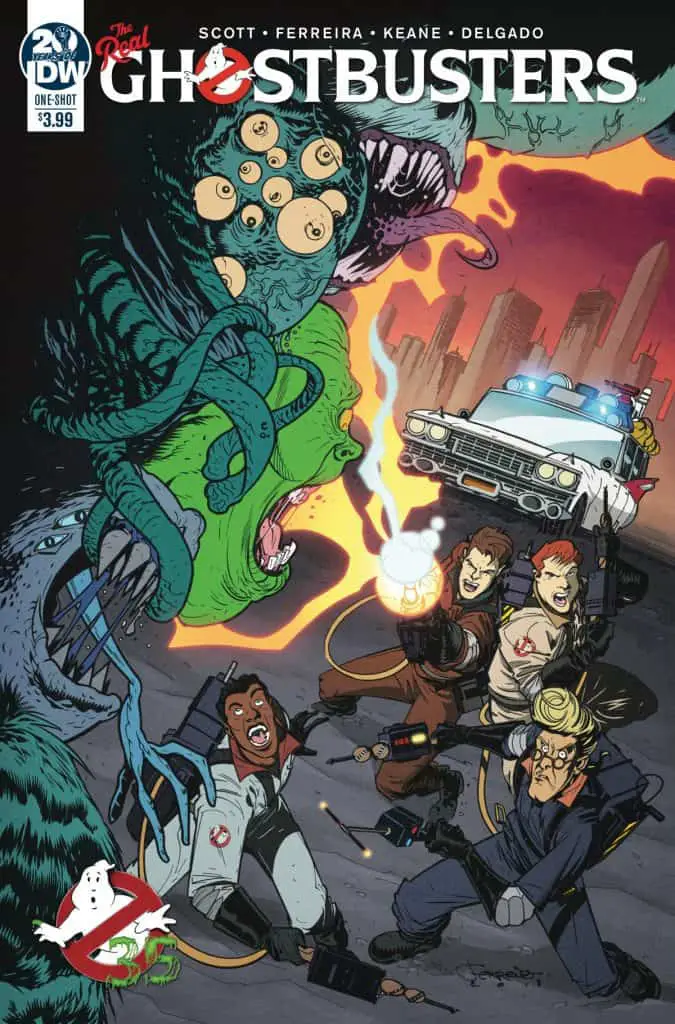 Ghostbusters 35th Anniversary: Real Ghostbusters #1 - Main Cover