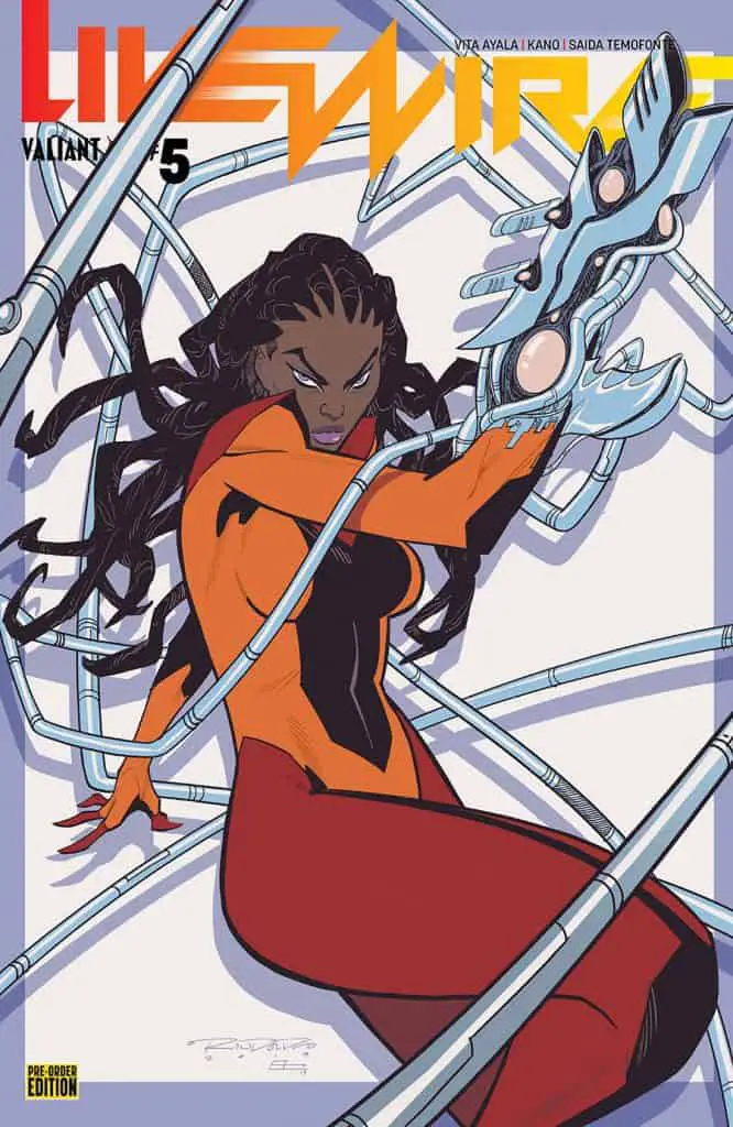 LIVEWIRE #5 - Pre-Order Edition Cover