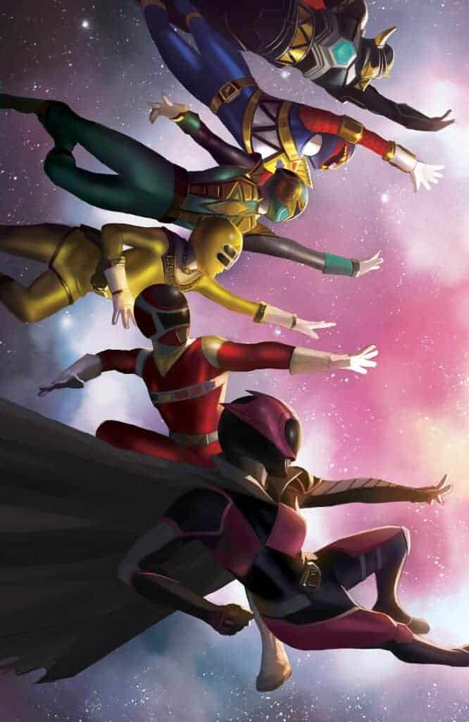 Mighty Morphin Power Rangers #38 - Unlocked Retailer Incentive Cover