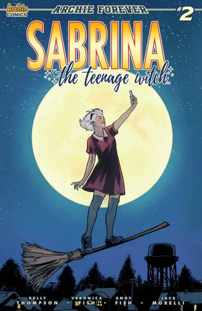 Sabrina the Teenage Witch #2 - Variant Cover by Victor Ibanez