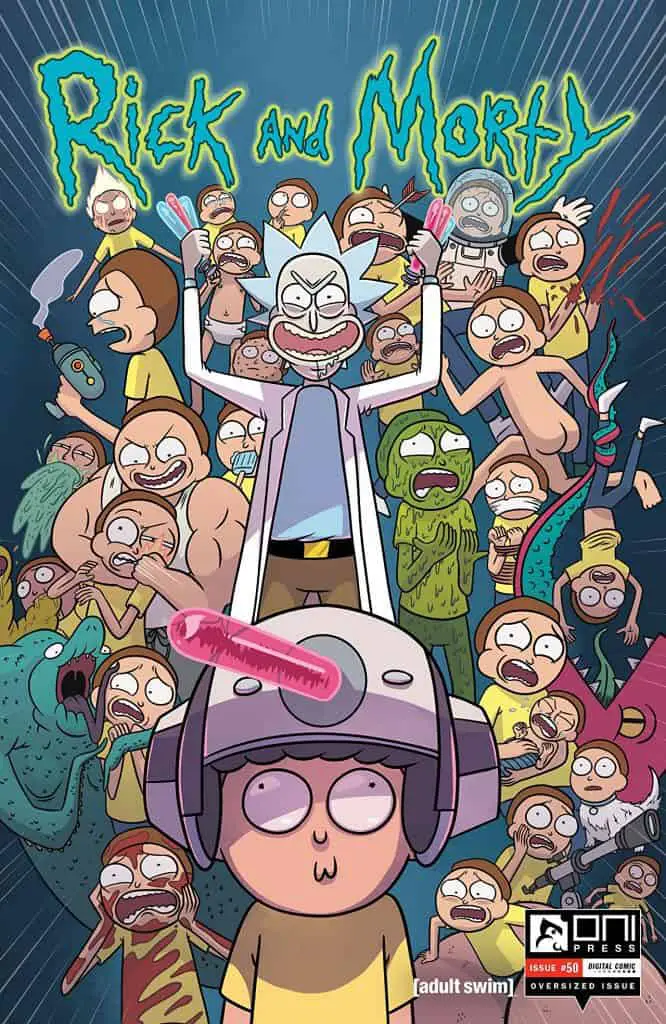 Rick and Morty #50 - Main Cover