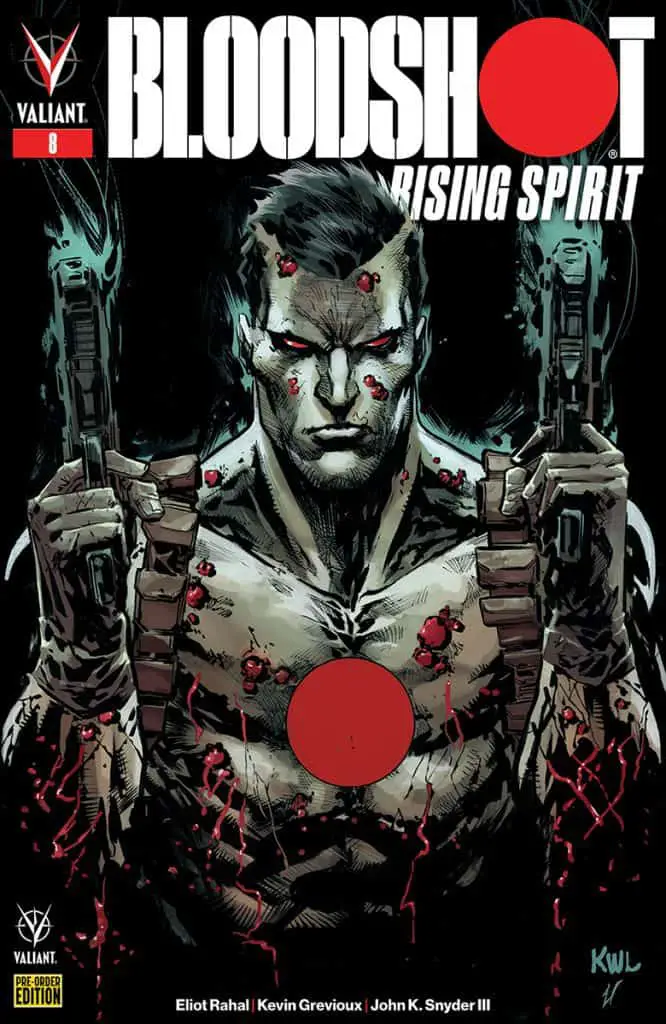 BLOODSHOT RISING SPIRIT #8 - Pre-Order Edition Variant