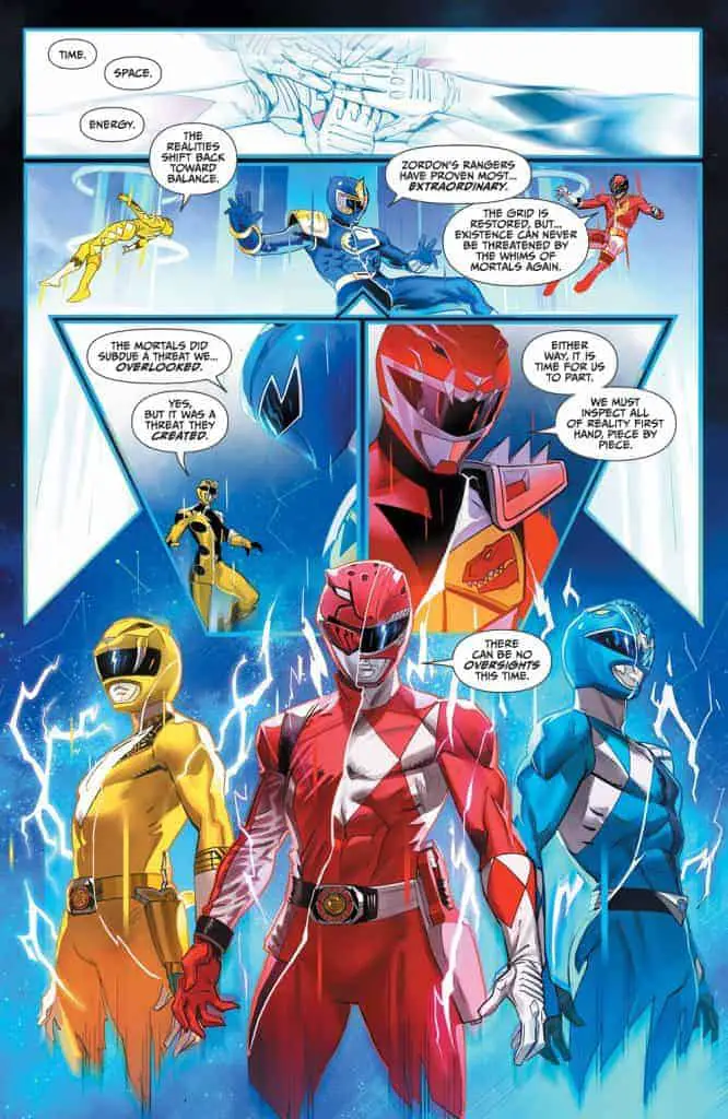 Mighty Morphin Power Rangers #40 - Unlocked Story Cover