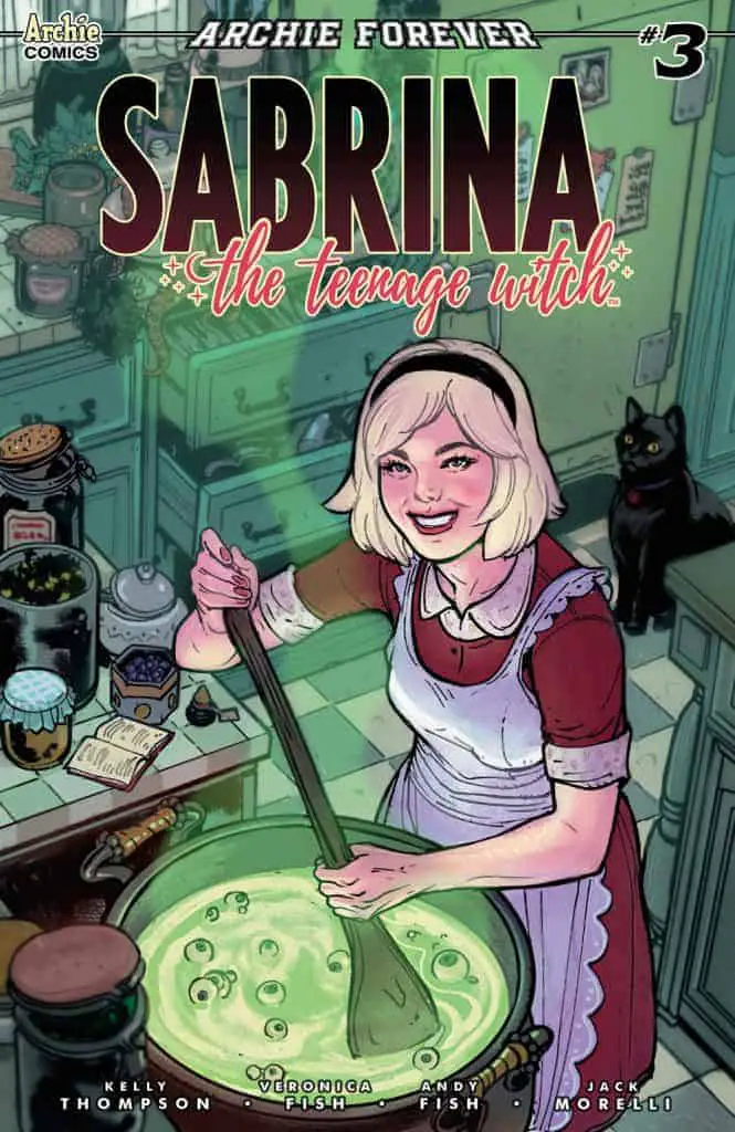 SABRINA THE TEENAGE WITCH #3 - Variant Cover by Victor Ibanez