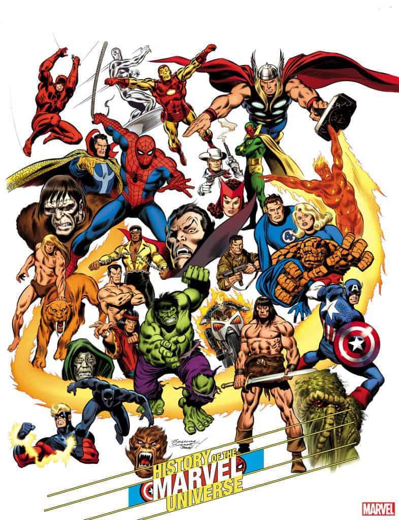 HISTORY OF THE MARVEL UNIVERSE #1 - Cover D