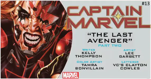 Captain Marvel #13 preview