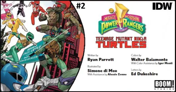 MIGHTY MORPHIN POWER RANGERS/TEENAGE MUTANT NINJA TURTLES #2