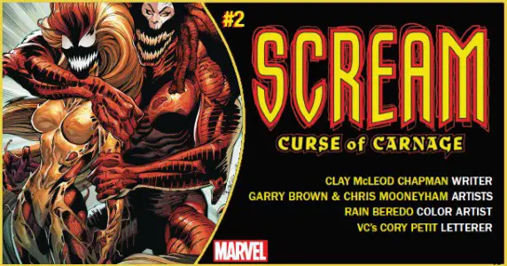 Scream Curse of Carnage #2