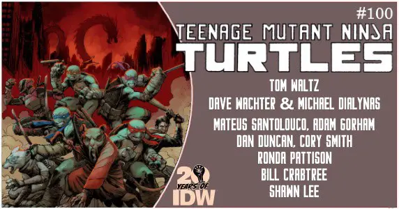 Teenage Mutant Ninja Turtles #100