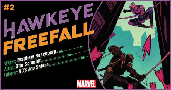 HAWKEYE Freefall #2