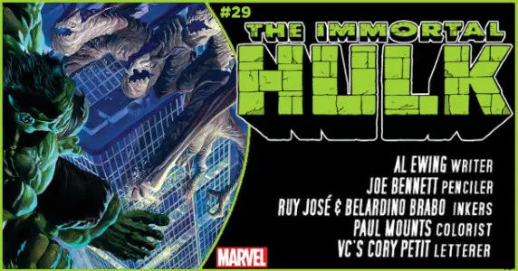 Immortal Hulk #29 preview feature