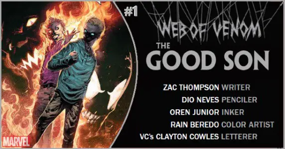 WEB OF VENOM The Good Son #1