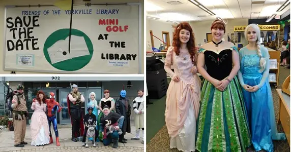 Yorkville Public Library 6th Annual Mini Golf FUN Raiser