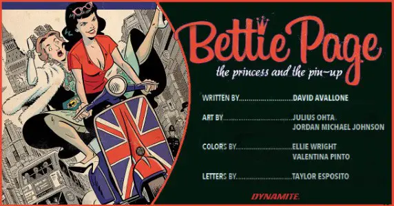 BETTIE PAGE The Princess and the Pin-Up