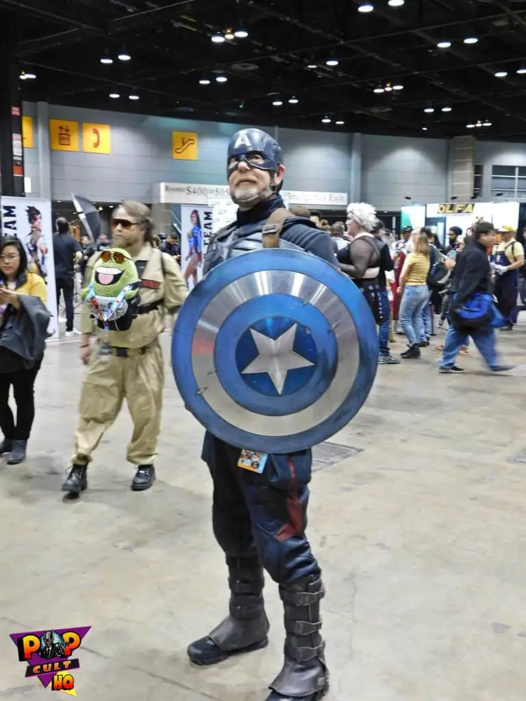 C2E2 2020 Adam Savage Steve Rogers Captain America