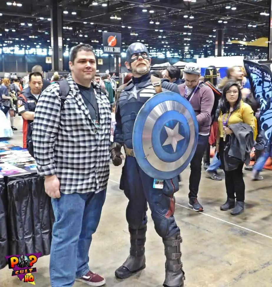 C2E2 2020 Adam Savage Steve Rogers Captain America