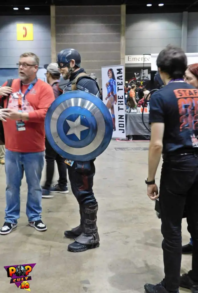 C2E2 2020 Adam Savage Steve Rogers Captain America