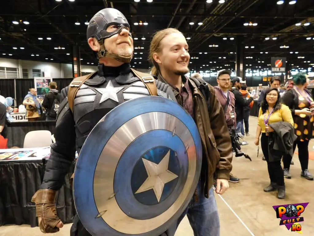 C2E2 2020 Adam Savage Steve Rogers Captain America