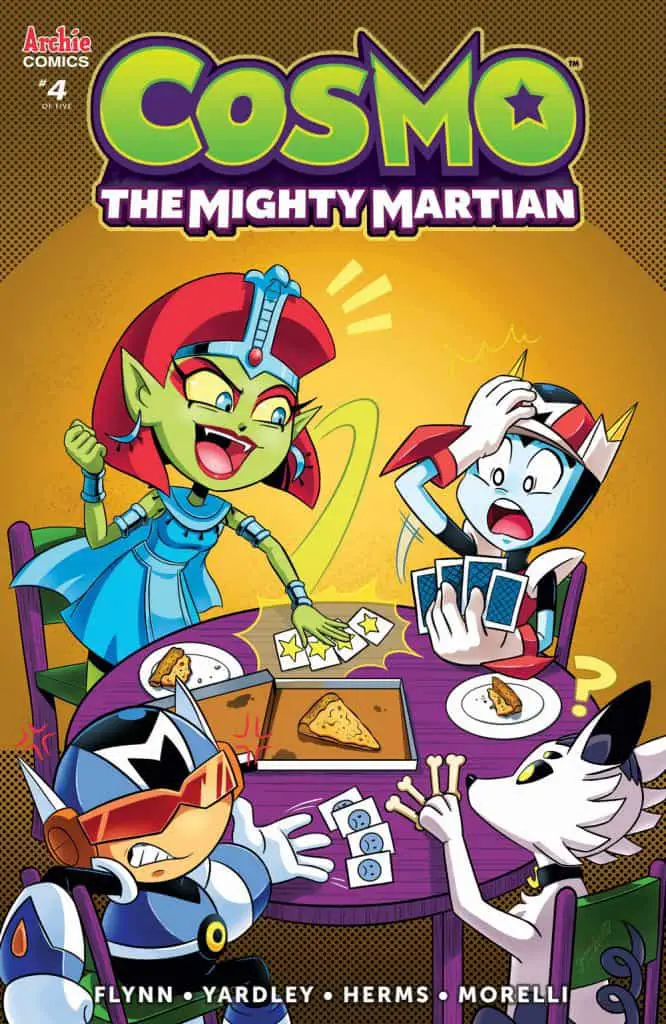 COSMO THE MIGHTY MARTIAN #4 - Variant Cover by Jen Hernandez