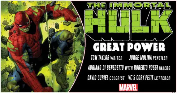 IMMORTAL HULK Great Power #1