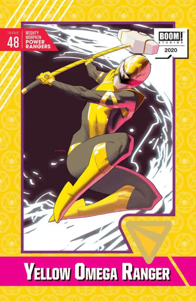 Mighty Morphin Power Rangers #48 - Trading Card Cover