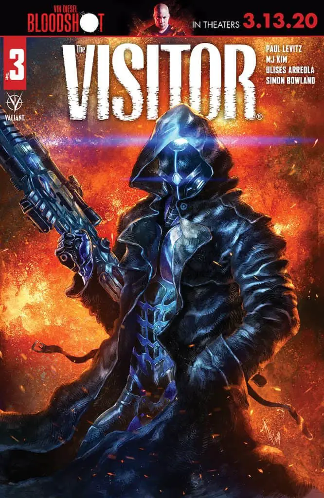 THE VISITOR #3 - Cover B