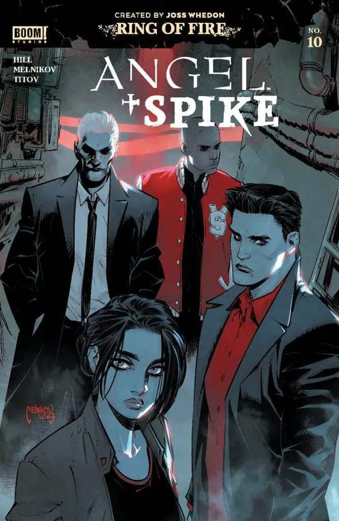 ANGEL & SPIKE #10 - Spotlight Variant Cover