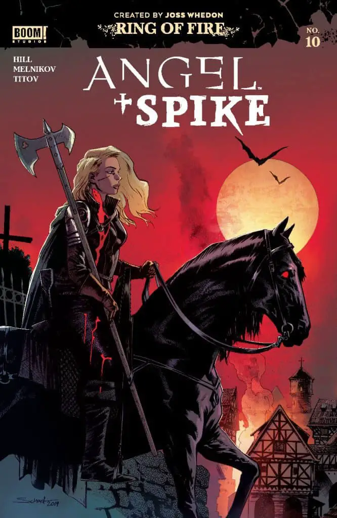 ANGEL & SPIKE #10 - Incentive Variant Cover