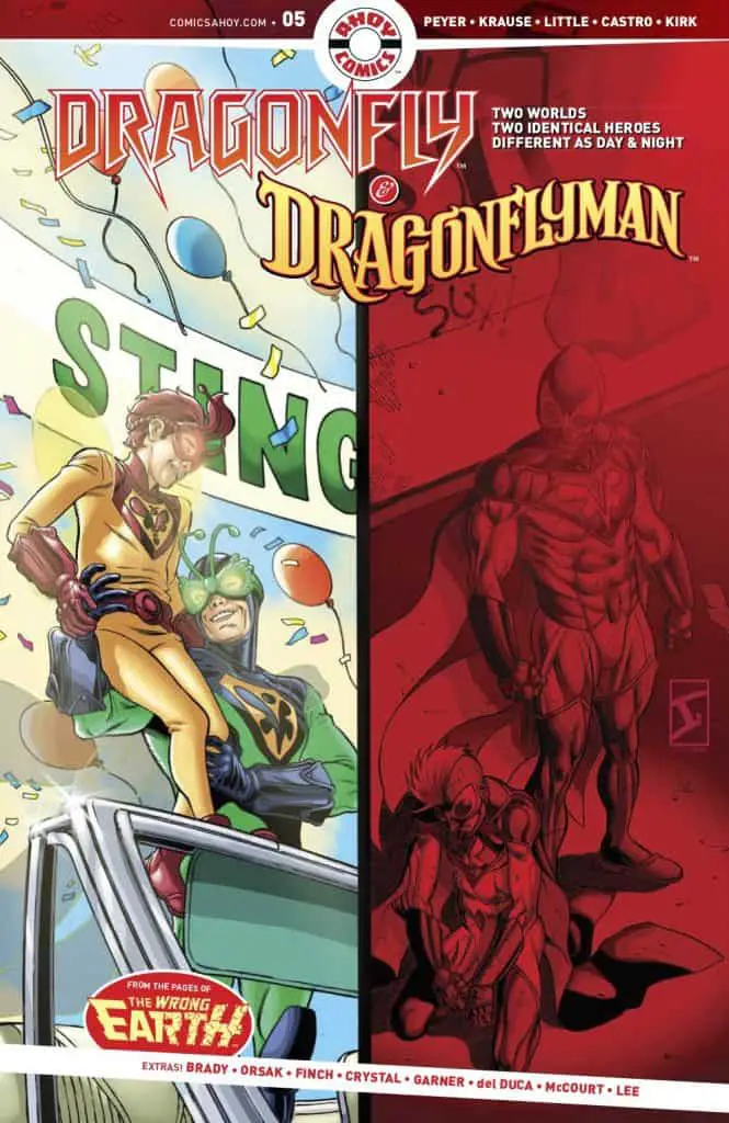 DRAGONFLY AND DRAGONFLYMAN #5 cover