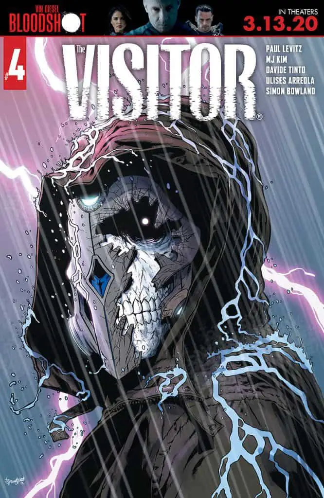 THE VISITOR #4 - Cover B