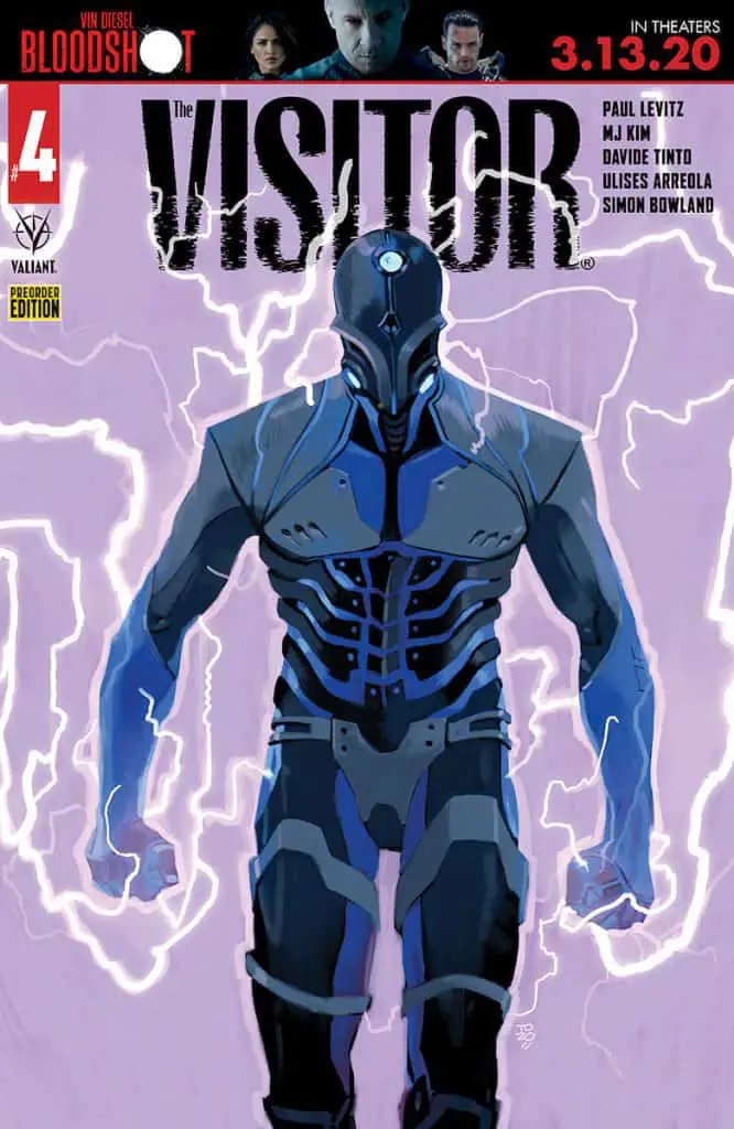 THE VISITOR #4 - Cover D