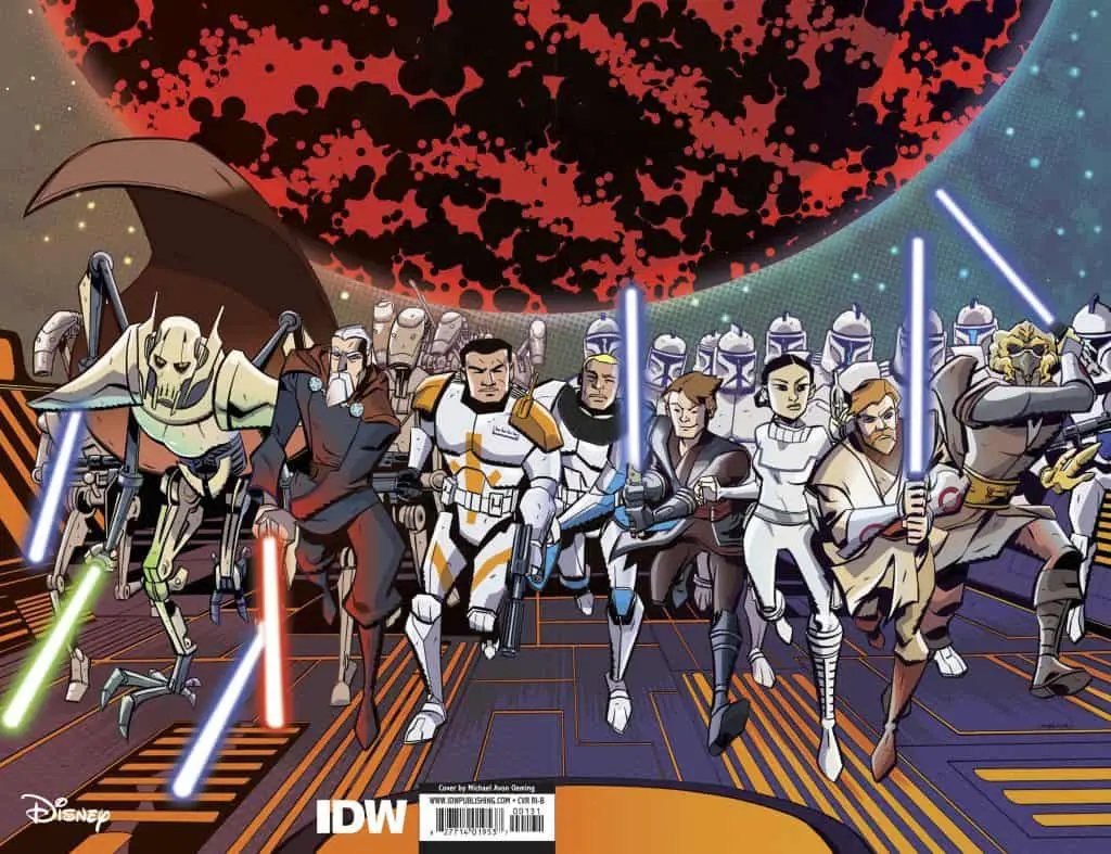 STAR WARS ADVENTURES: CLONE WARS - Battle Tales #1 - Retailer Incentive Cover