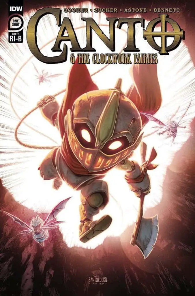 Canto and the Clockwork Fairies #1 - Retailer Incentive B