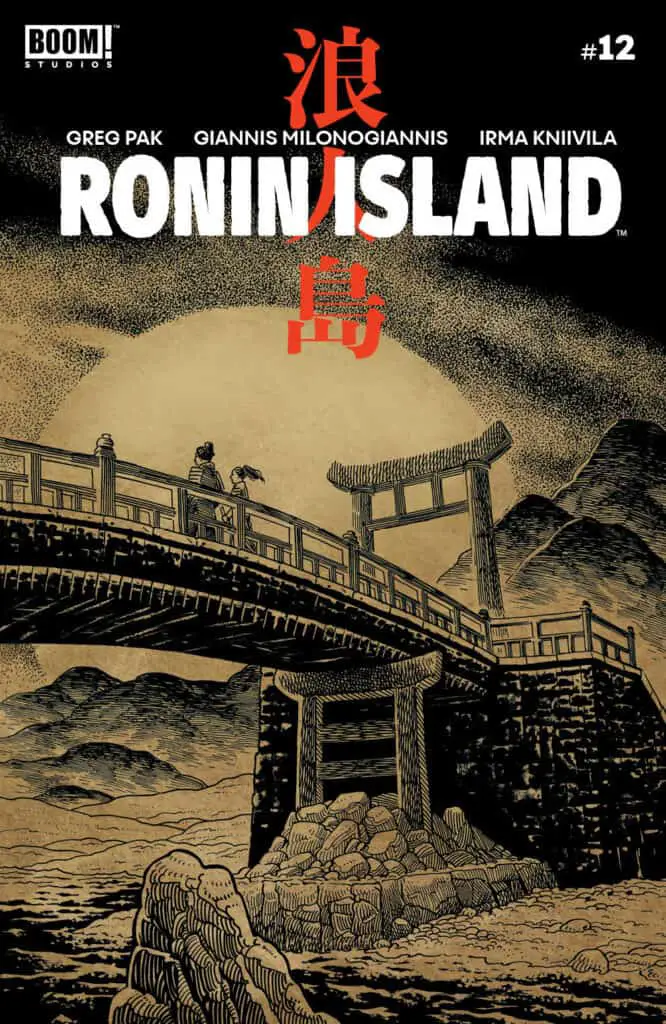 Ronin Island #12 - Preorder Cover