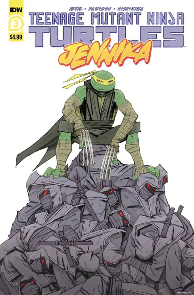 Teenage Mutant Ninja Turtles: Jennika #3 - Cover A