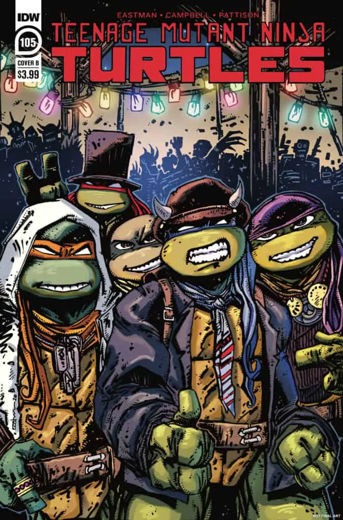 Teenage Mutant Ninja Turtles #105 - Cover B