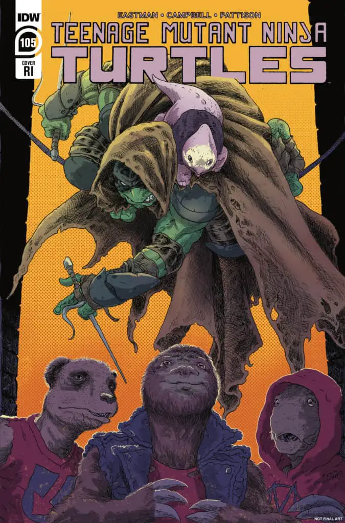 Teenage Mutant Ninja Turtles #105 - Retailer Incentive Cover
