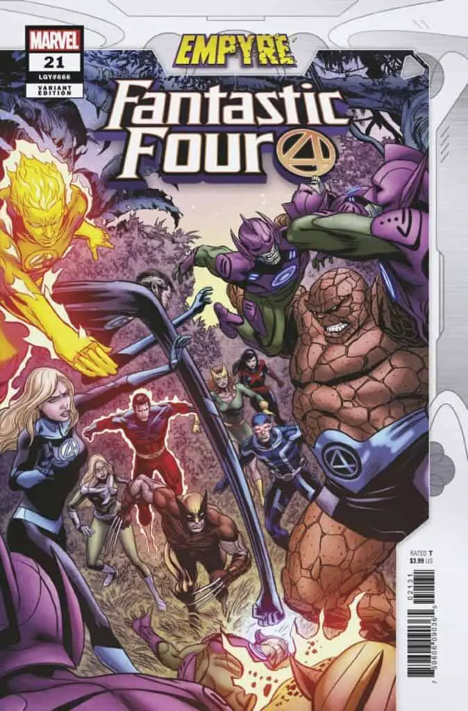 FANTASTIC FOUR #21 - Cover D