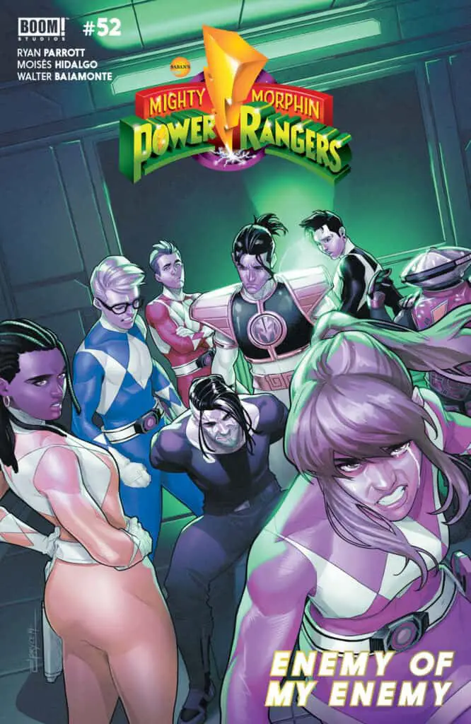 Mighty Morphin Power Rangers #52 - Main Cover