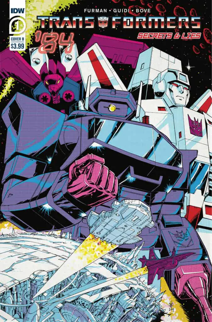 TRANSFORMERS '84: Secrets and Lies #1 - Cover B