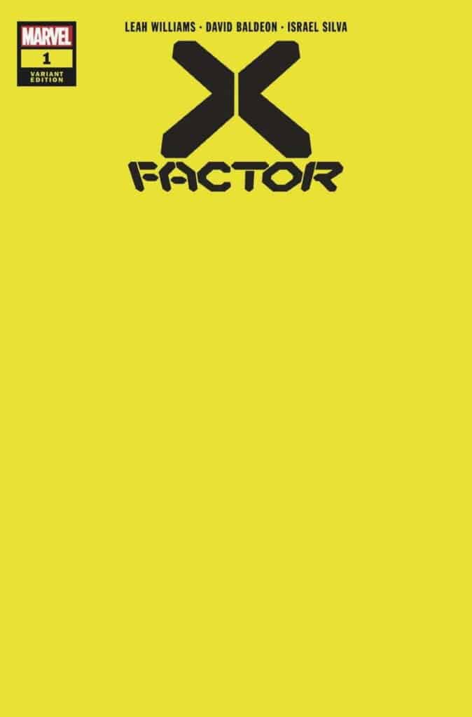 X-FACTOR #1 - Cover G