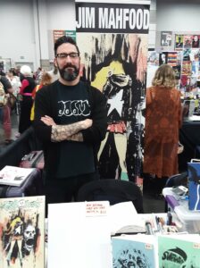 Jim Mahfood at Rose City Comic Con 2019