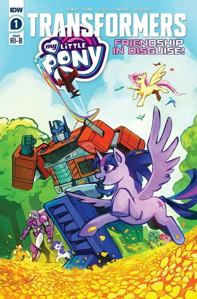 MY LITTLE PONY/TRANSFORMERS #1 - Retailer Incentive Cover
