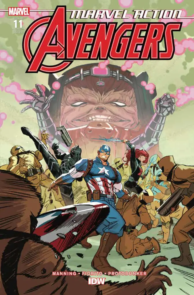 Marvel Action: Avengers #11 - Retailer Incentive Cover