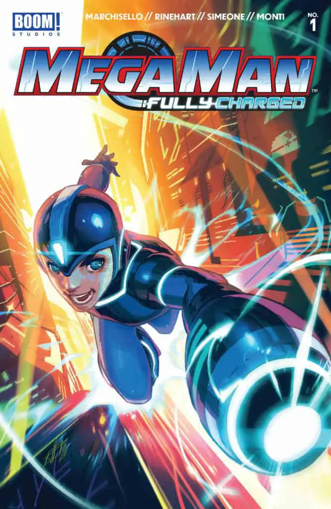 MEGA MAN: FULLY CHARGED #1 - Main Cover