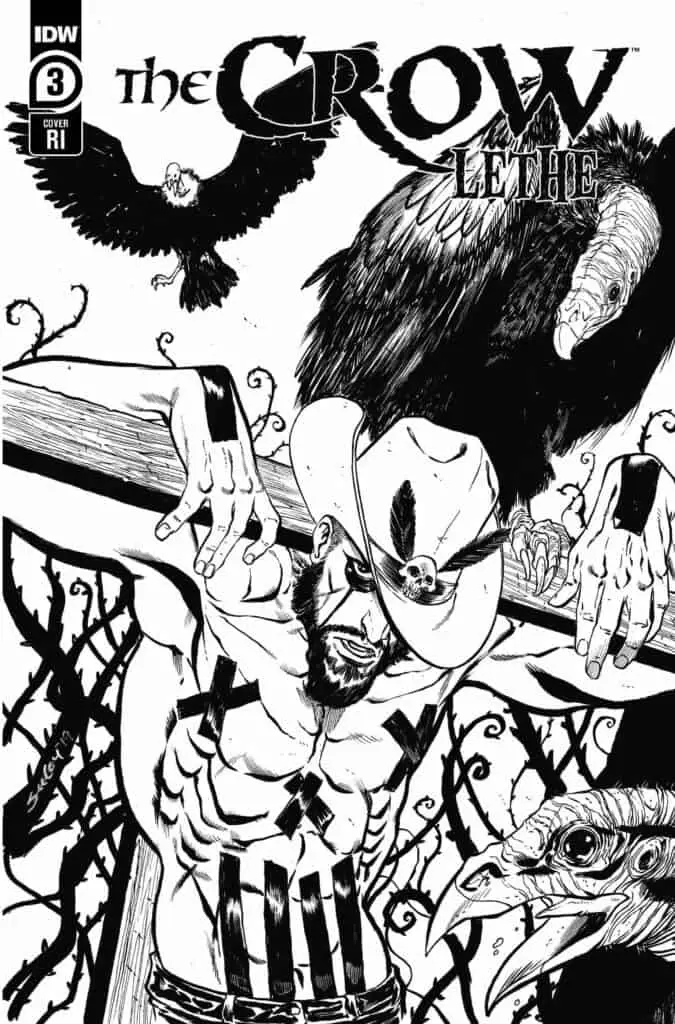 THE CROW: Lethe #3 - Retailer Incentive Cover